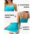thumbnail image 4 of ORUYROP Débardeurs en Coton avec Bretelles Spaghetti Réglables Couche Cami Col Rond S - 5X, 4 of 7