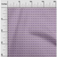 thumbnail image 2 of oneOone Silk Tabby Violet Fabric Asian Ikat Craft Projects Decor Fabric Printed By The Yard 42 Inch Wide, 2 of 4