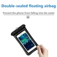 thumbnail image 3 of Youkk Waterproof Phone Case Universal Safe Underwater Cover Leakproof Water Sport Cellphone Dry Bag Protection Accessory Black 1Set, 3 of 6