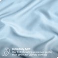 thumbnail image 4 of Bare Home Pillowcase Set - Envelope Closure - Premium 1800 Collection - Double Brushed - Ultra Soft - Standard Size, Light Blue, 2 Count, 4 of 6