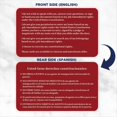 thumbnail image 2 of Connaissez Vos Droits Carte Rouge d'Immigration - Rappel des Droits Constitutionnels en Anglais et en Espagnol pour les Rencontres d'Immigration 50 Pcs, 2 of 6