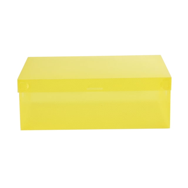 LSLJS Thickened Flip Style Transparent Men's and Women's Storage Shoe Box P Plastic Foldable Shoe Box Children's Storage Storage Box, Home Accessories