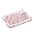 thumbnail image 2 of TISHITA Dog Potty Pan Portable Dog Toilet for Small and Medium Dogs Pets Accessories Pink, 2 of 8