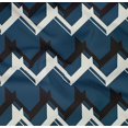 thumbnail image 4 of oneOone Organic Cotton Poplin Twill Fabric Chevron Geometric Print Fabric BTY 42 Inch Wide, 4 of 4