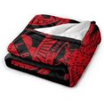 thumbnail image 2 of LAICAIW Benfica Ultra-Soft Lightweight Blanket Flannel Throw Blanket 80"X60", 2 of 5