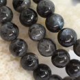 thumbnail image 2 of Angelstones Bracelet Extensible en Perles Rondes de 6 mm en Pierre Précieuse Larvikite Naturelle 6,5 Pouces Unisexe, 2 of 2