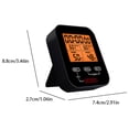 thumbnail image 3 of Yhmxh Home Essentials Home Accessories Profession Digital Instant Read Meat Thermometers For Kitchen Food Cooking Grill BBQ Candy Home Brewing Coffee And Oil Fryin House Essentials, 3 of 6