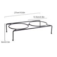 thumbnail image 3 of TIELUTT Elevated Dog Bowl Stand with Frame for Easy Feeding and Improved Digestion, 3 of 4