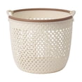 thumbnail image 2 of Suncoda Laundry Basket, Portable Dirty Clothes Basket Dirty Clothes Storage Basket Large Clothes Rack Laundry Basket Bathroom Hollow Dirty Clothes Basket, 2 of 8
