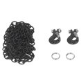 thumbnail image 2 of RC Trailer Chain, Replacement RC Tow Hook Decoration Aluminum Alloy Upgrade Part  For Outdoor Game Red,Blue,Black, 2 of 8