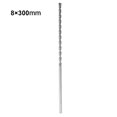 thumbnail image 3 of 300mm Long Masonry Concrete Drill Bit Triangle Shank 8mm Drill, 3 of 9
