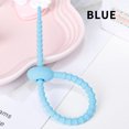 thumbnail image 1 of Dvkptbk Crochets/cintres/supports Attache-Câble de Données Multifonctionnelle Attache-Câble en silicone Réutilisable Organisation et Rangement en Liquidation, 1 of 3
