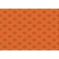 thumbnail image 1 of Ahgly Company Tapis Rectangulaire Lavable en Machine Intérieur Transitionnel Orange Néon, 5 Pieds x 7 Pieds, 1 of 7