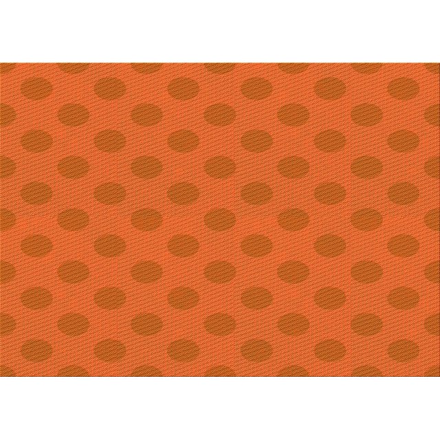 Ahgly Company Tapis Rectangulaire Lavable en Machine Intérieur Transitionnel Orange Néon, 5 Pieds x 7 Pieds