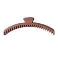 thumbnail image 2 of CSChome Hair Claw Shape Hair Claw Non-Slip Crossing Solid Color Decorative Tight Frosted Large Hair Clamp Styling Tool Hair Claw, 2 of 7