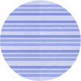 thumbnail image 1 of Ahgly Tapis Rond Lavable en Machine Intérieur Transitionnel Bleu Ciel, 6 Pieds Rond, 1 of 7
