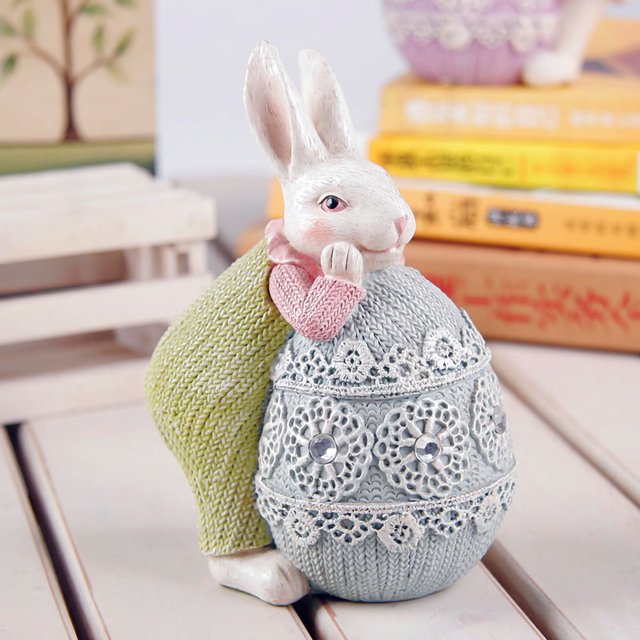 Easter Gift Cute Rabbit Bedroom Room Decoration Children's Room Desktop Cheap Items Sales #23