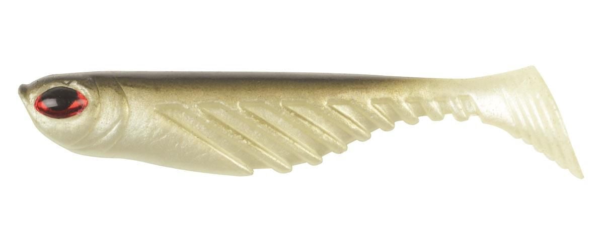 Berkley PBBRS3-SMLT PowerBait Ripple Shad, 3" 10Pk, Smelt, Floating