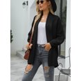 thumbnail image 4 of Charmo Cardigan en Tricot à devant Ouvert pour Femmes, Coupe Ample, Manches Longues, Manteau, 4 of 5