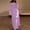 Purple, variant on Gspmoly Women Dresses, Fall and Winter New Solid Round Neck Long Sleeve Split Loose Relaxed Dress for Women Wedding Dresses for Women Deals of The Day