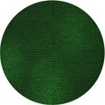 thumbnail image 1 of Ahgly Company Tapis d'Intérieur Ronds Transitionnels Verts Lavables à la Machine, 4 Pieds Rond, 1 of 7