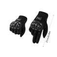 thumbnail image 3 of Meitianfacai Motorcycle Gloves Touchscreen Riding Gloves Suitable For 9.5 To 10cm Palm Width Racing Motocross Riding Bike Gloves One Pair, 3 of 6