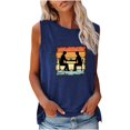 thumbnail image 1 of Birdeem Womens Sleeveless Top V-Neck Pullover Printing Vest, 1 of 1