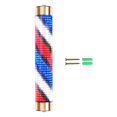 thumbnail image 3 of Rainproof Barber Shop Pole Red Blue White Rotating Light Lighting Stripes Lights 15cmx95cm Aureate, 3 of 8