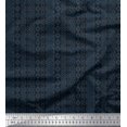 thumbnail image 2 of Soimoi Cotton Poplin Fabric Stripe & Aztec Panel Print Fabric by The Yard 56 Inch Wide, 2 of 3