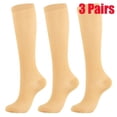 thumbnail image 1 of EIGTHTAIL 5 Pairs Women Graduated Compression Knee High Socks 15-20 mmHg, 1 of 10