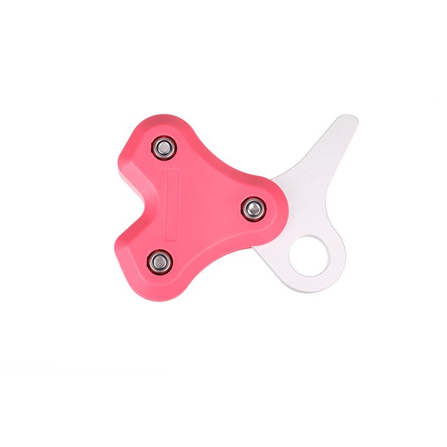 Xingzhi Poulie de Plongée Mini Rétracteur de Corde Pratique Opération Simple Dispositif de Plongée Accessoire Extérieur Système de Traction Sous-Marin Rouge