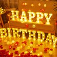 thumbnail image 4 of Todaioua Light Up Letters, Marquee Letters with Lights, Decorative LED Light Up Number, Light Up Number Sign for Night Light Wedding Birthday Party Christmas Home Bar - Letter Lights, 4 of 4