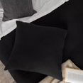 thumbnail image 2 of Bouclair Coussin Décoratif Monroe Noir 26x26 Po (66x66 cm), 2 of 10