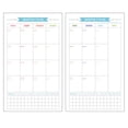 thumbnail image 1 of EeaseCA 40 Sheets A5 Size 6-Hole Paper Refills For Notebook Planner Journal Dairy, 1 of 5