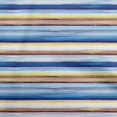 thumbnail image 1 of oneOone Tissu en Jersey de Coton Bleu Abstrait pour Robe Tissu Imprimé au Mètre 58 Pouces de Large, 1 of 5
