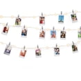 thumbnail image 1 of Merkury Innovations 15 ft Warm White LED String Lights with Clear Mini Photo Clips, Battery-operated 1-pack, 1 of 3