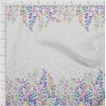 thumbnail image 2 of oneOone Polyester Lycra Fabric Dot & Leaves Panel Fabric Prints By Yard 56 Inch Wide, 2 of 3