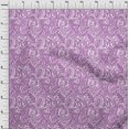 thumbnail image 4 of oneOone Viscose Chiffon Purple Fabric Block Sewing Craft Projects Fabric Prints By Yard 42 Inch Wide, 4 of 5