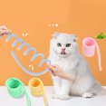 thumbnail image 2 of Soft Plush Spring Cats Toys With Catnip Sweet Macaron Colors Lightweight Portable Interactive Funny Cat Toy Pet Supplies, 2 of 7