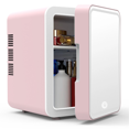 thumbnail image 4 of 6L Makeup Fridge with LED Light Mirror Mini Fridge for Bedroom Car Small Refrigerator for Cosmetics, Skin Care US Plug-A, 4 of 7