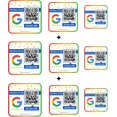 thumbnail image 1 of Google Review QR StickerS - 3 Pack Easy Peel and Stick Instant Google Reviews STicker - QR Code for Business, Best Customer Feedback Stickers, 1 of 5