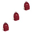 thumbnail image 2 of relayinert Fabric Shoulder Bag Reliable Partner For Everyday Adventures Multi-functional wine red 32*12*42cm 3Set, 2 of 6