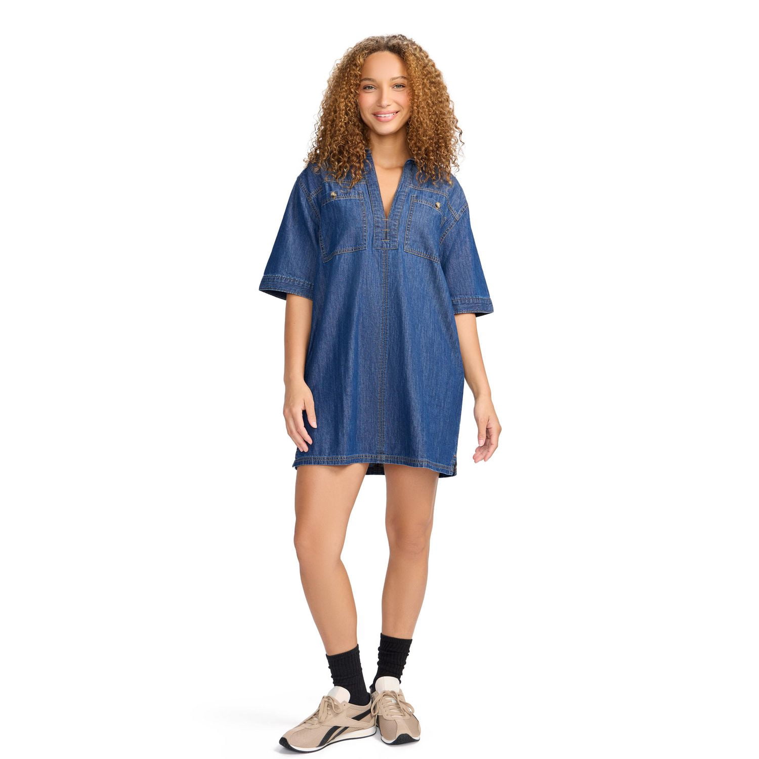 Esprit Robe Denim Femme, TP-TTG