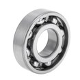 thumbnail image 1 of Unique Bargains 6307 Roulements à Billes à Gorge Profonde P0 35x80x21mm Roulements Lubrifiés Type Ouvert Ton Argent Roue de Trottinette Planche à Roulettes, 1 of 6