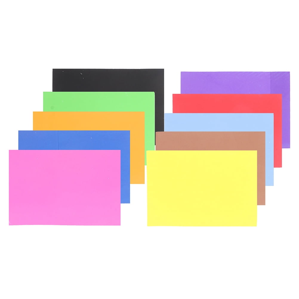 WHAMVOX Self Adhesive A4 Foam Paper Sheets in Assorted Colors for School
