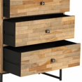 thumbnail image 4 of vidaXL Sideboard Reclaimed Teak Wood 60x30x75 cm, 4 of 5