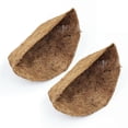 thumbnail image 2 of 2 Pcs Demi-Pot de Fleurs en Fibre de Coco Doublure de Panier Suspendu, 2 of 7