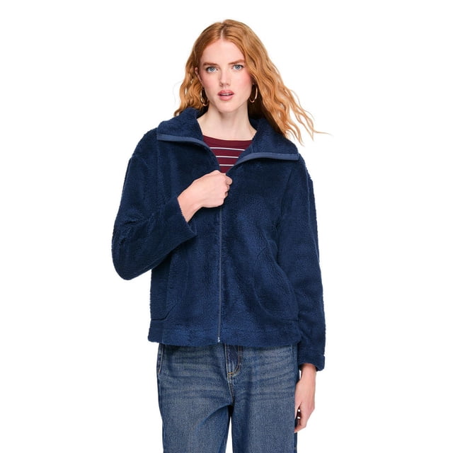 Veste de détente en molleton teddy George pour femmes
