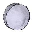 thumbnail image 2 of Fridja Christmas Wreath Storage Bag 24", Clear Christmas Wreath Storage Container, Garland Holiday Artificial Wreath Storage Holder, Water Proof Transparent Clear PVC (Gray), 2 of 5