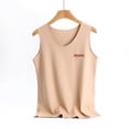 thumbnail image 2 of JDQJBZ Womens Sleeveless Sweater Vest Thermal Solid Color V Neck Warm Layering Undershirt Top, 2 of 4
